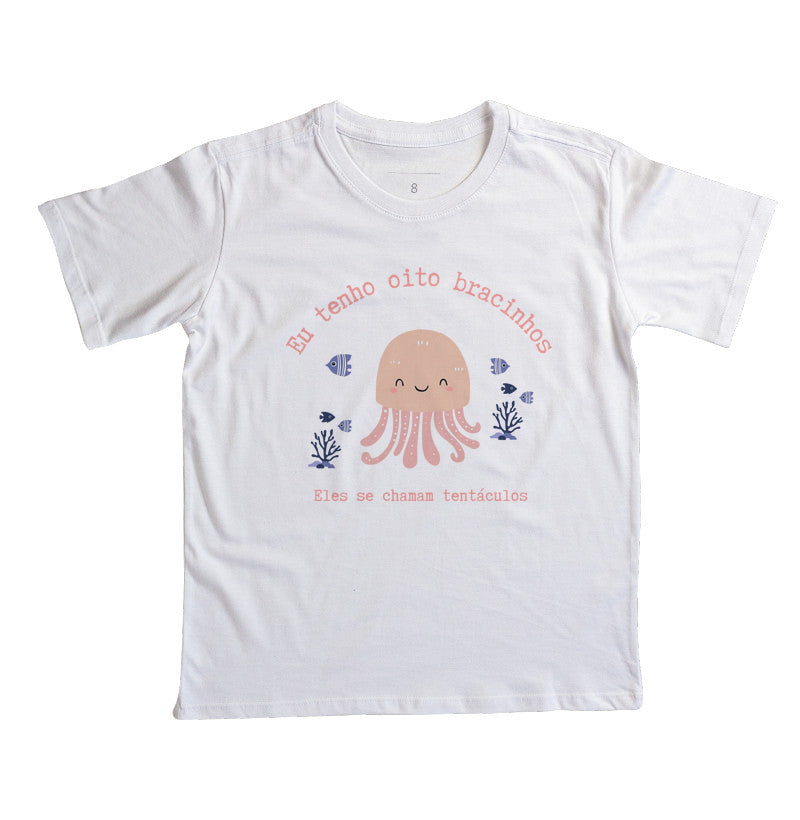 Camiseta Eu tenho oito bracinhos