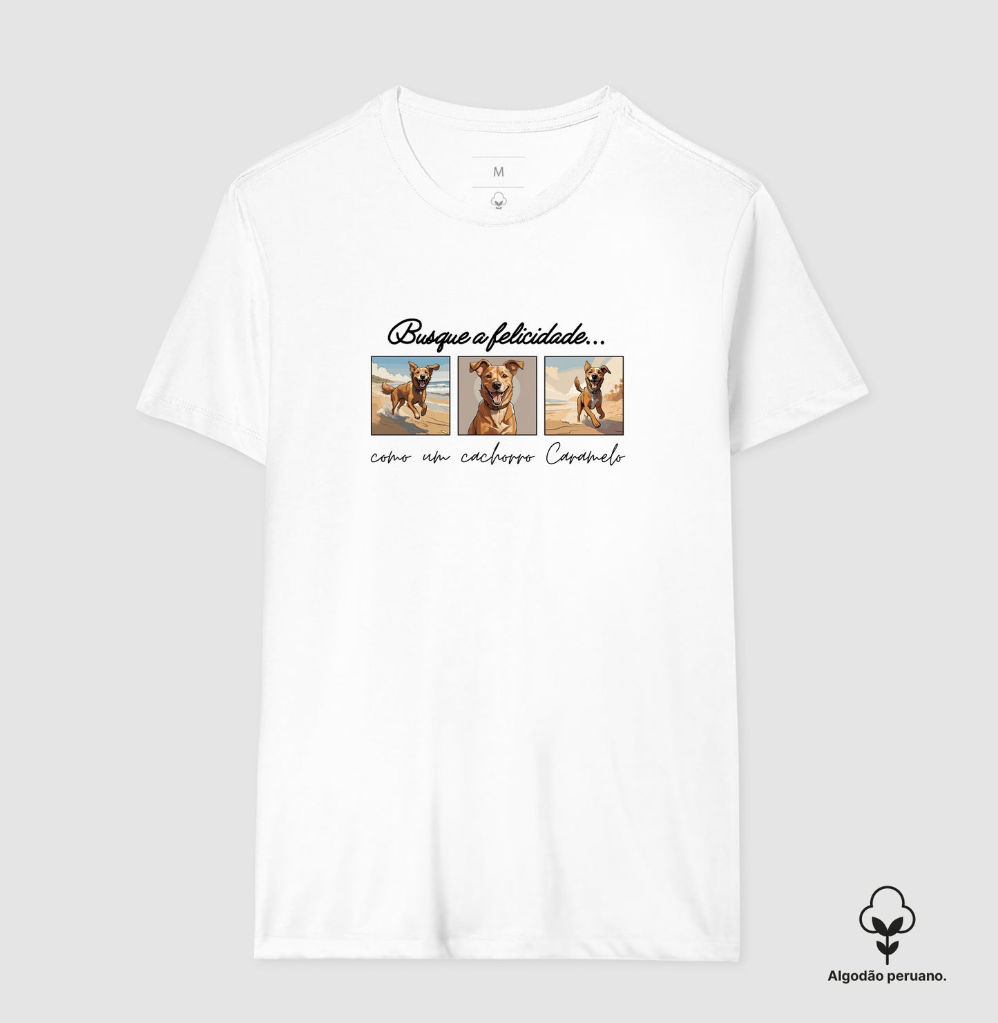 Camiseta Busque a felicidade