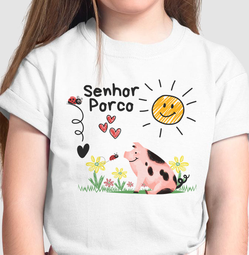 Camiseta Senhor Porco