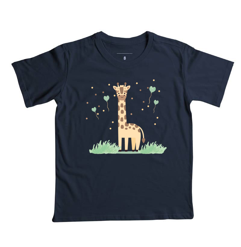 Camiseta Girafa Divertida