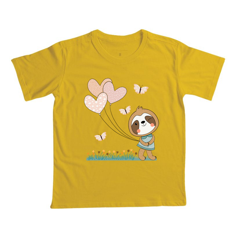 Camiseta Balões do coração