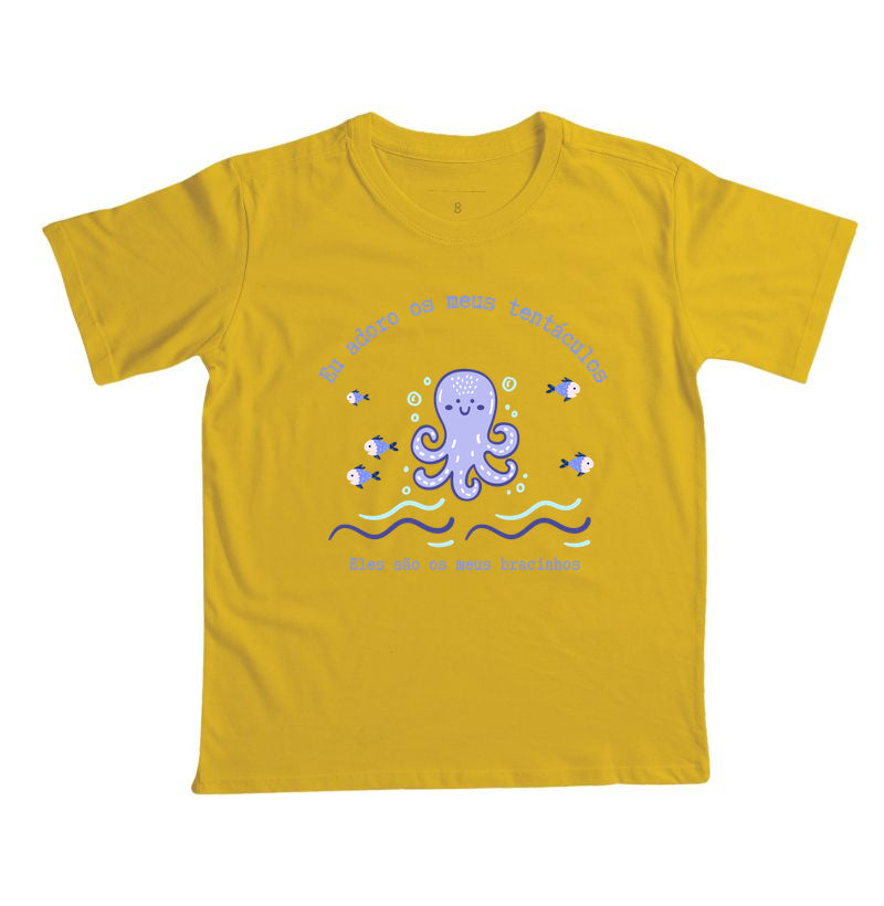 Camiseta Eu Adoro os Meus Tentáculos