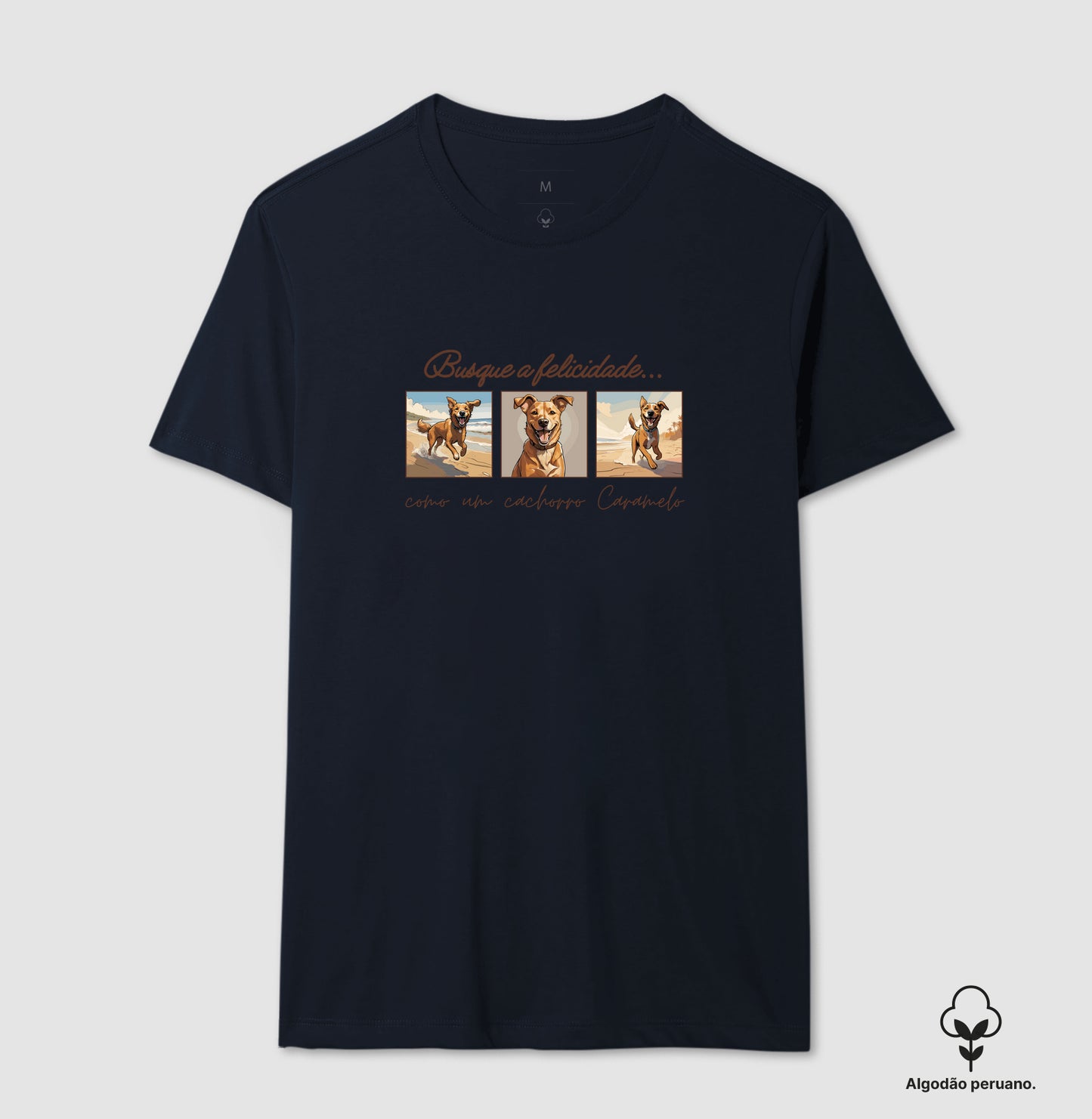Camiseta Busque a felicidade