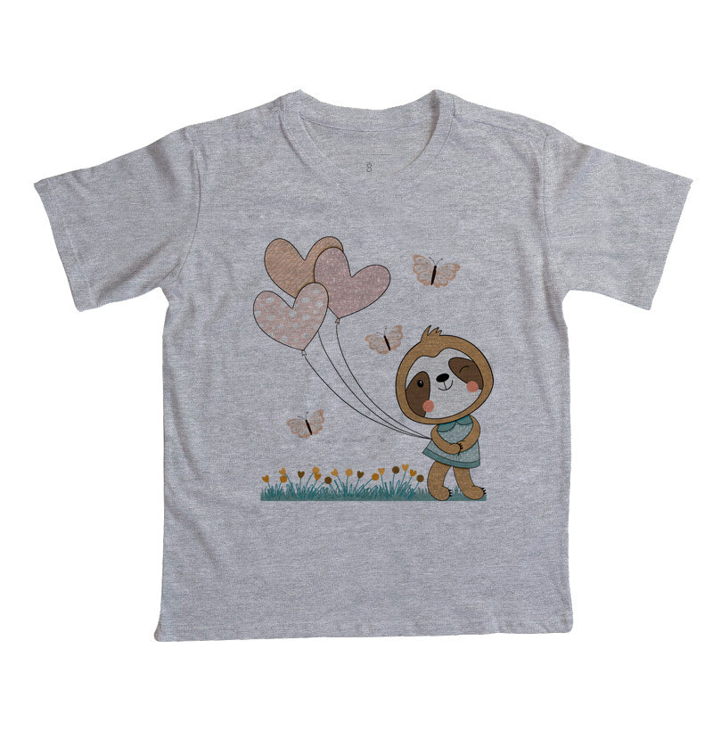 Camiseta Balões do coração