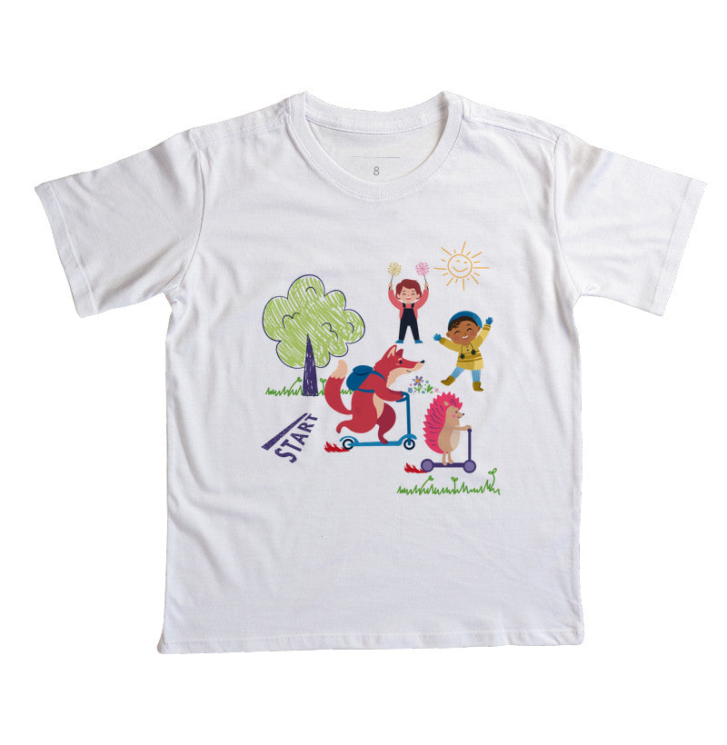 Camiseta Start com os amigos