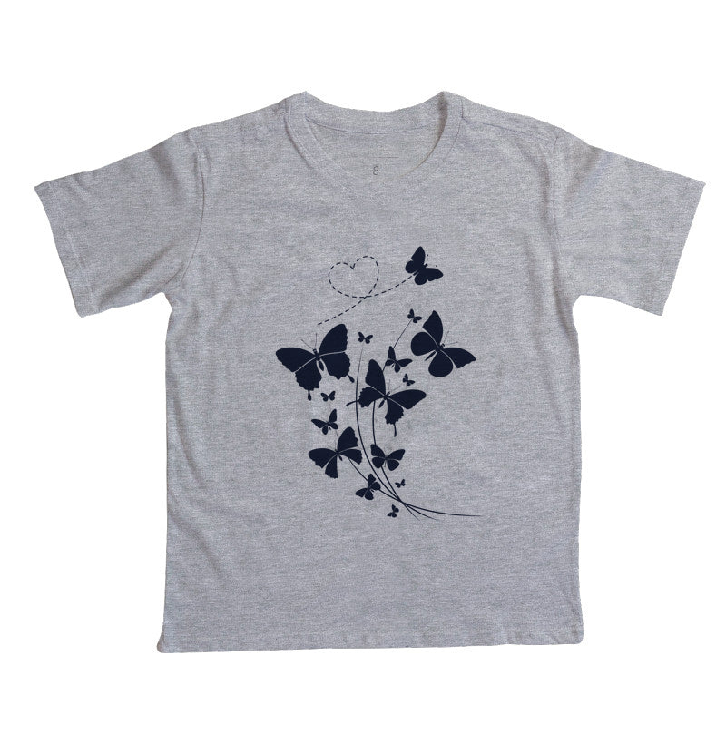 Camiseta Borboletas Azuis