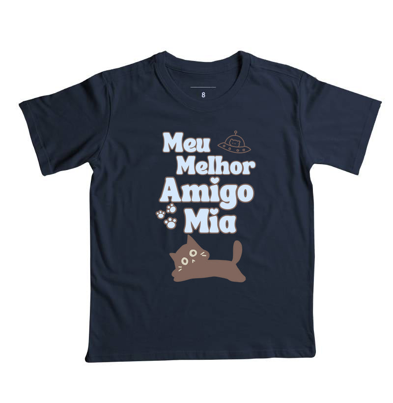 Camiseta Meu Melhor Amigo Mia