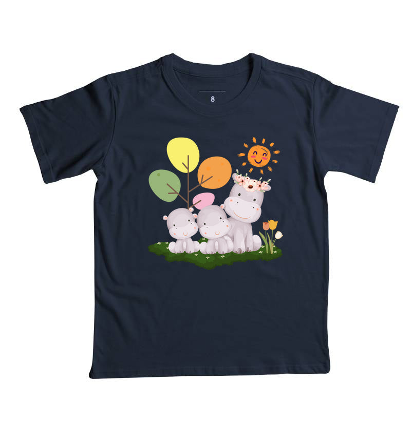 Camiseta Família ao Sol