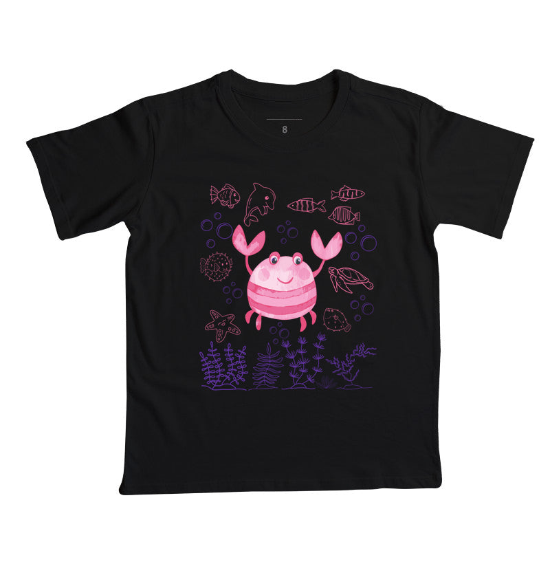 Camiseta Meu amigo Caranguejo