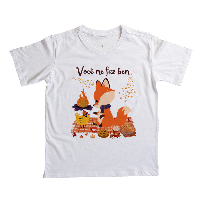 Camiseta Você me faz bem