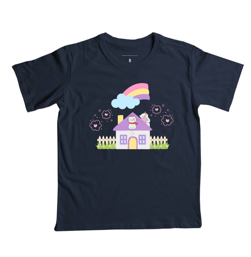 Camiseta Amor que sobe no telhado