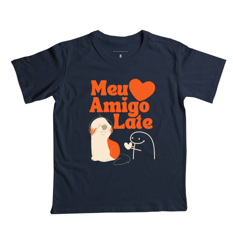 Camiseta Meu Amigo Late