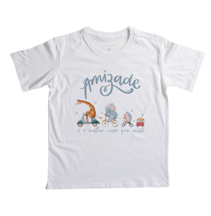 Camiseta Amizade é a melhor coisa que existe