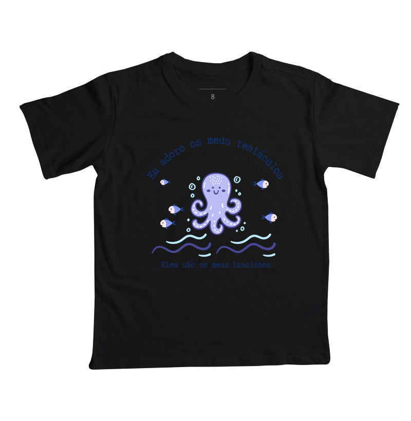 Camiseta Eu adoro os meus Tentáculos