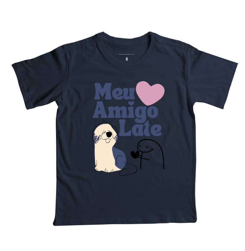 Camiseta Meu amigo late