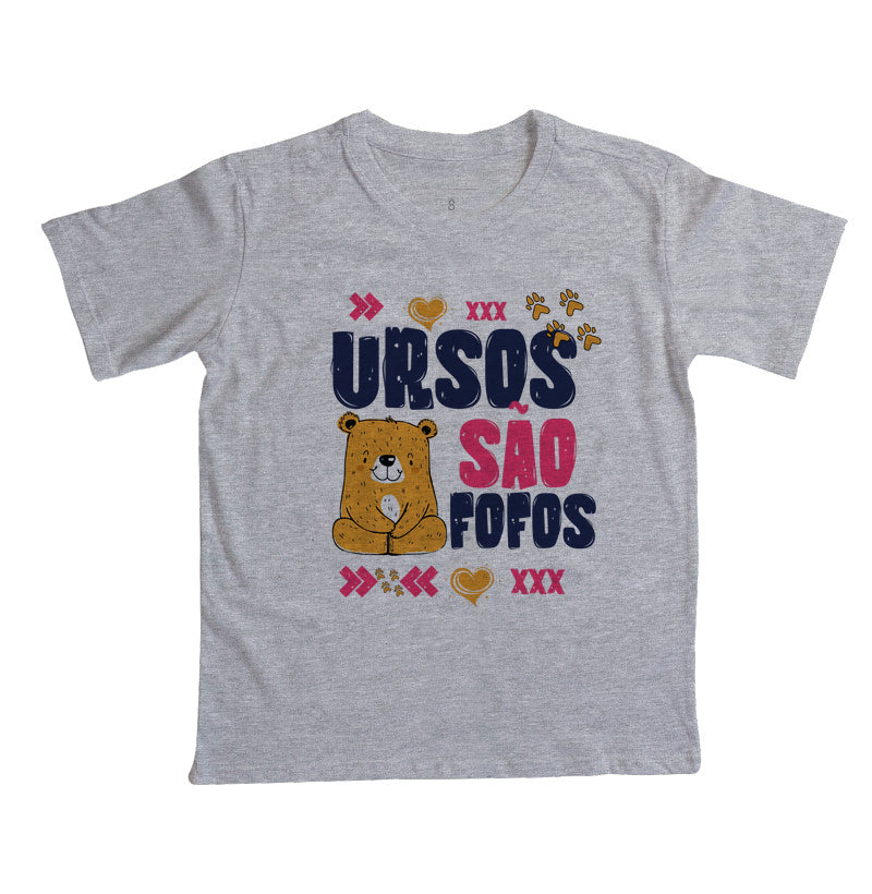 Camiseta Ursos são fofos
