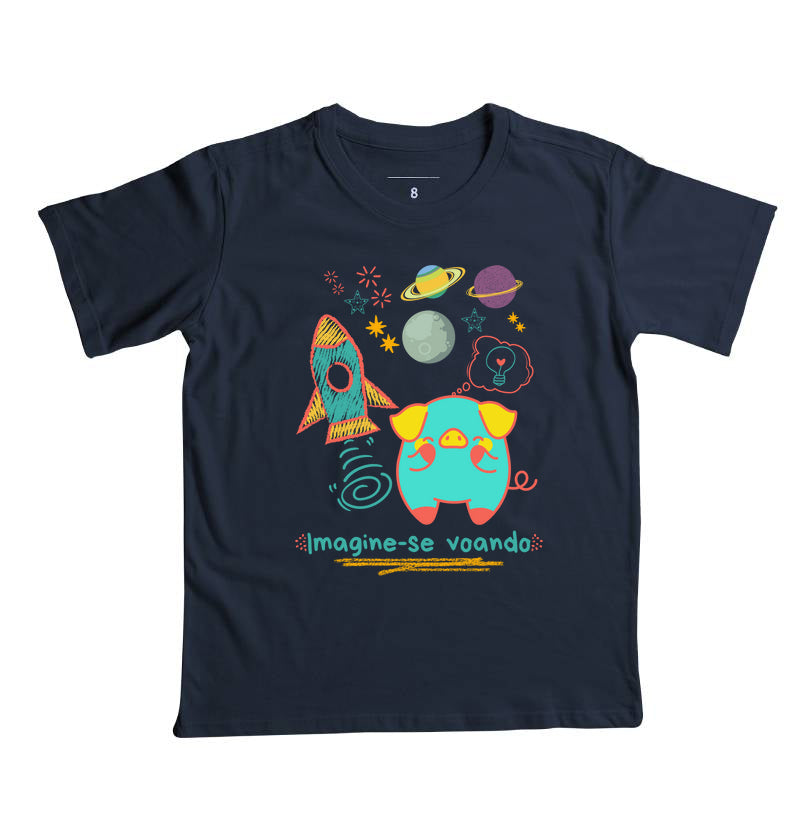 Camiseta Imagine-se Voando