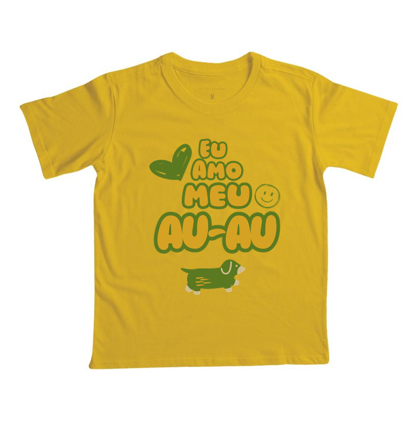 Camiseta Eu Amo Meu Au-Au