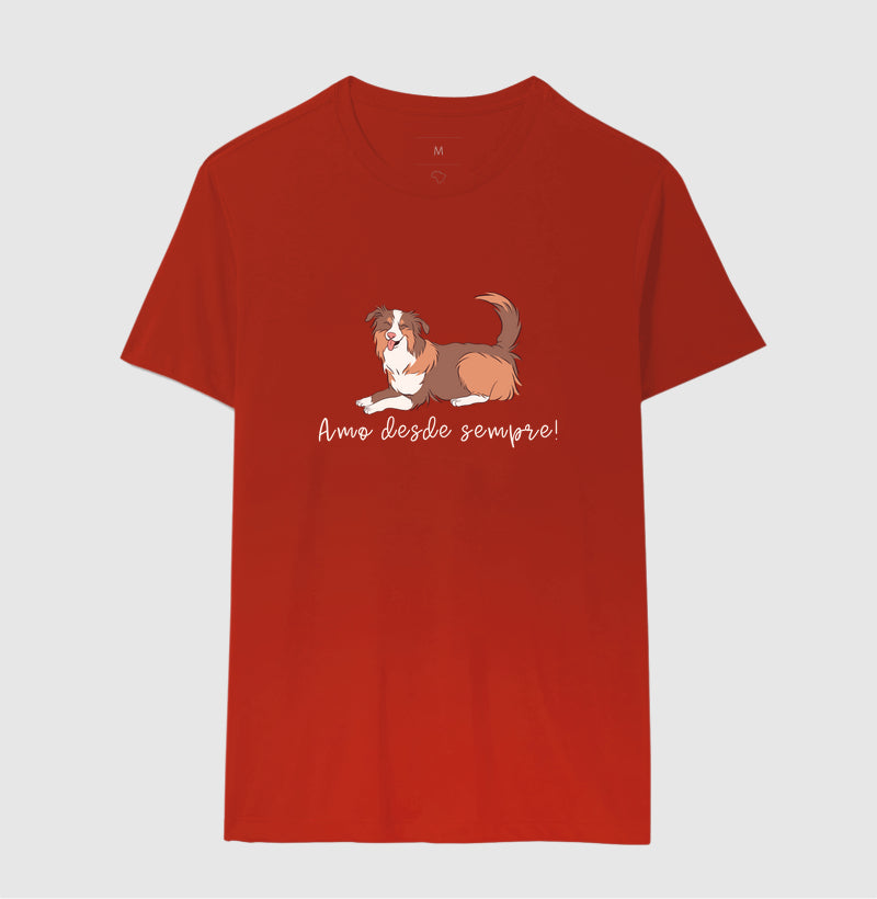 Camiseta Amo desde sempre