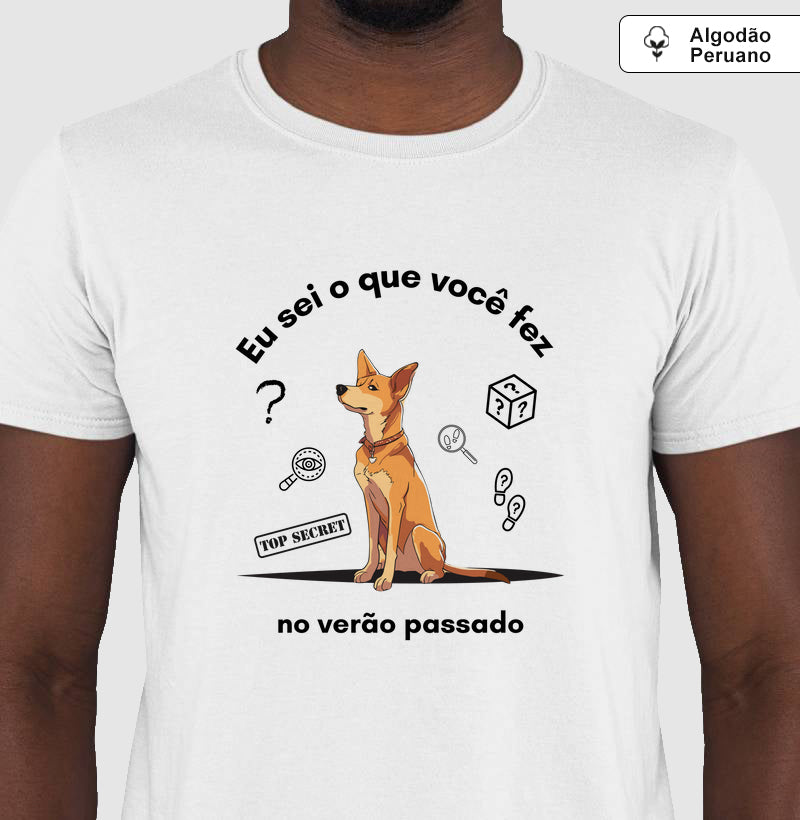 Camiseta Eu sei o que você fez
