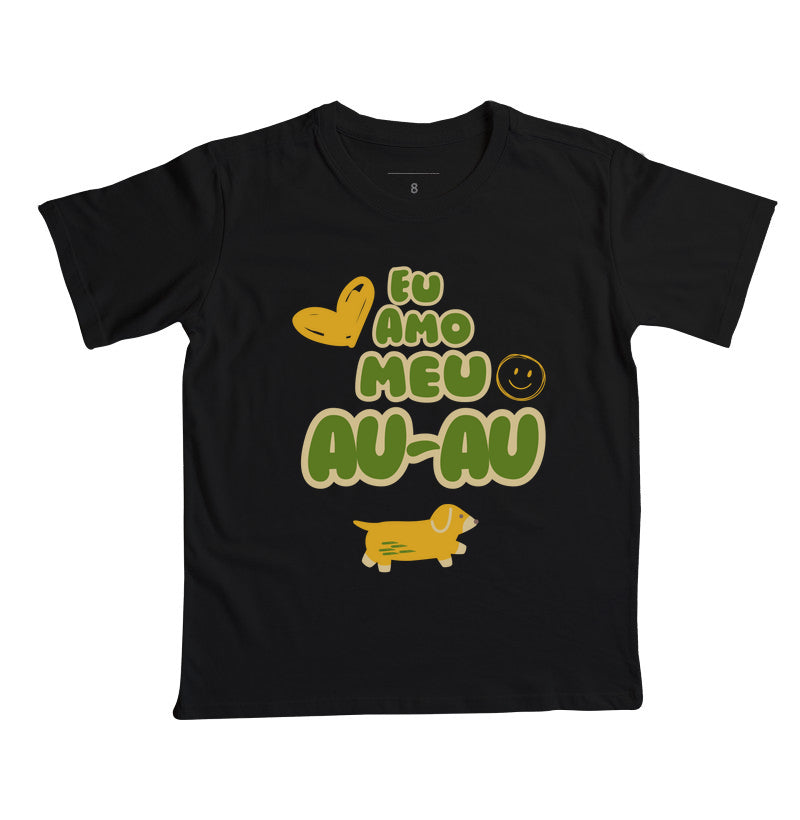 Camiseta Eu amo meu au-au
