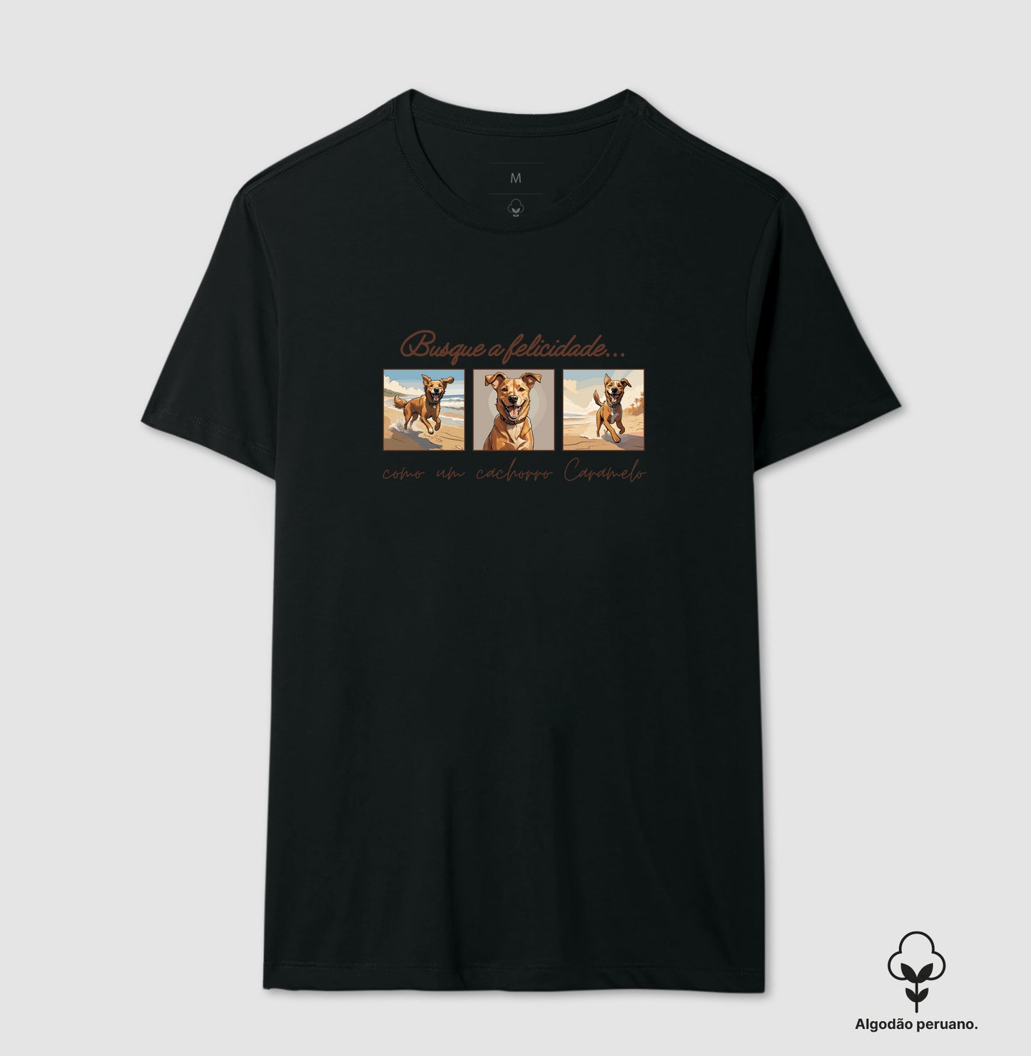 Camiseta Busque a felicidade