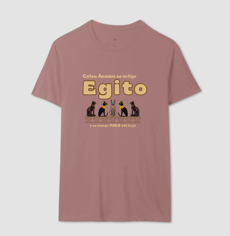 Camiseta Gatos Amados no Egito