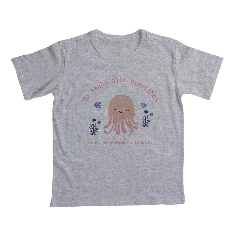 Camiseta Eu tenho oito bracinhos