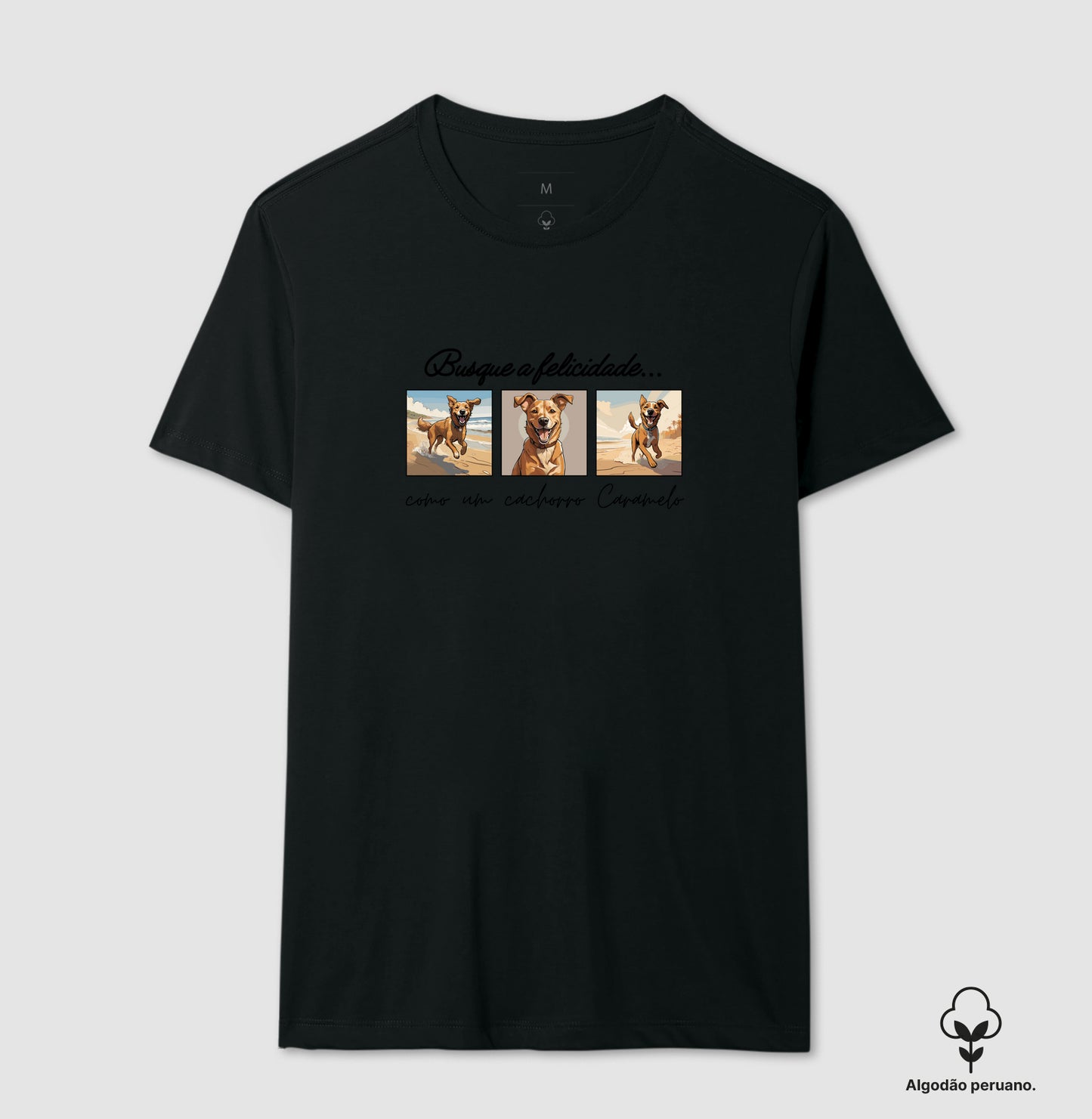 Camiseta Busque a felicidade