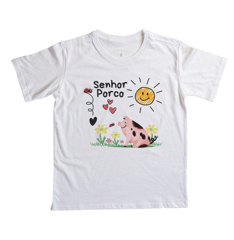Camiseta Senhor Porco