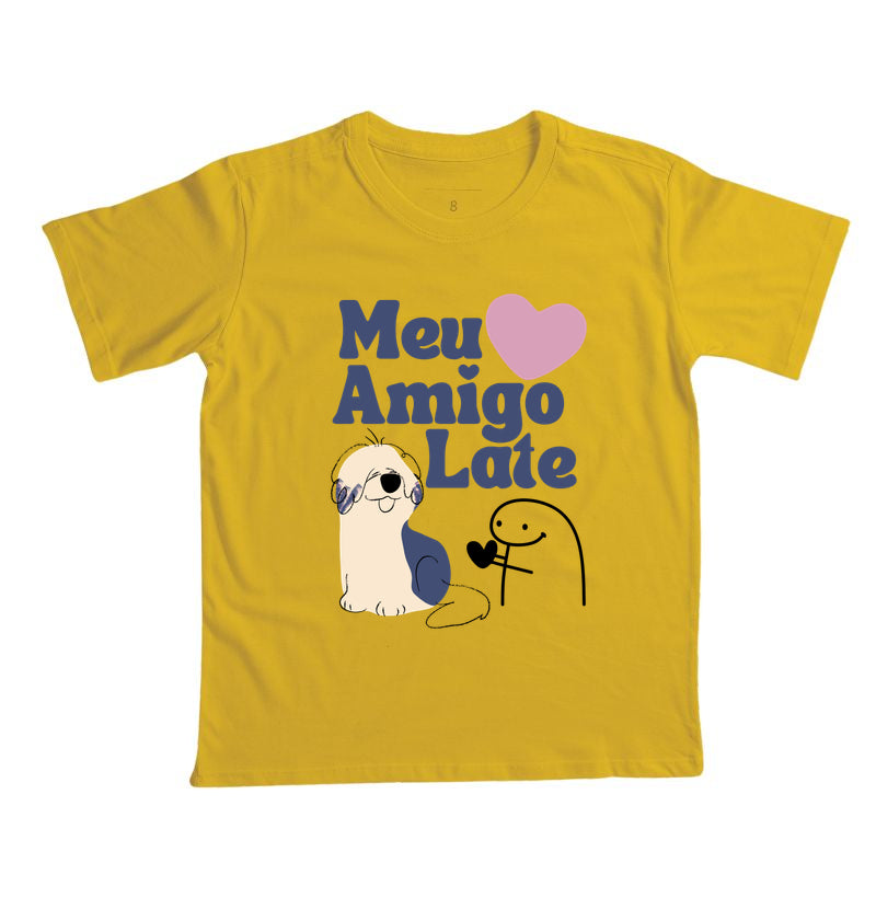 Camiseta Meu Amigo Late