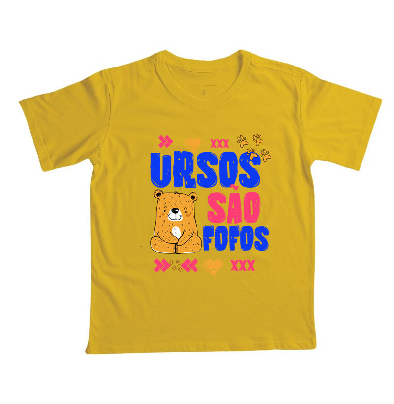 Camiseta Ursos São Fofos