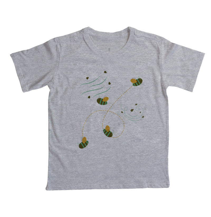 Camiseta Abelinhas voando