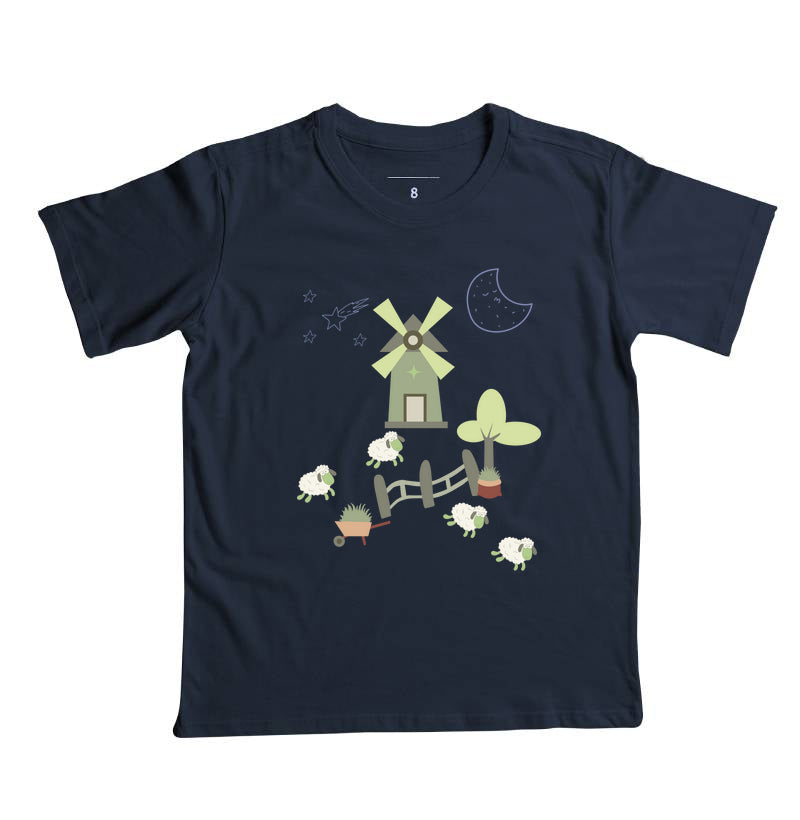 Camiseta contando ovelhinhas