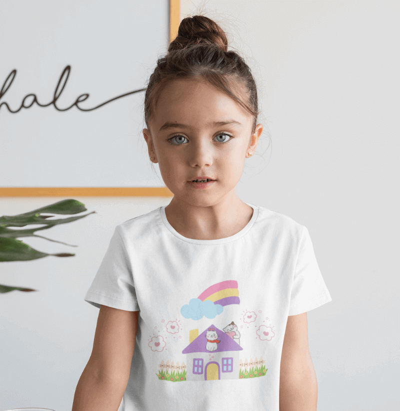 Camiseta Amor que sobe no telhado