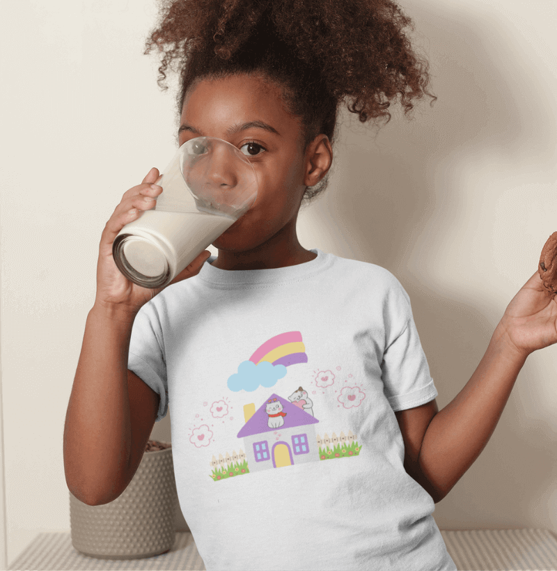 Camiseta Amor que sobe no telhado