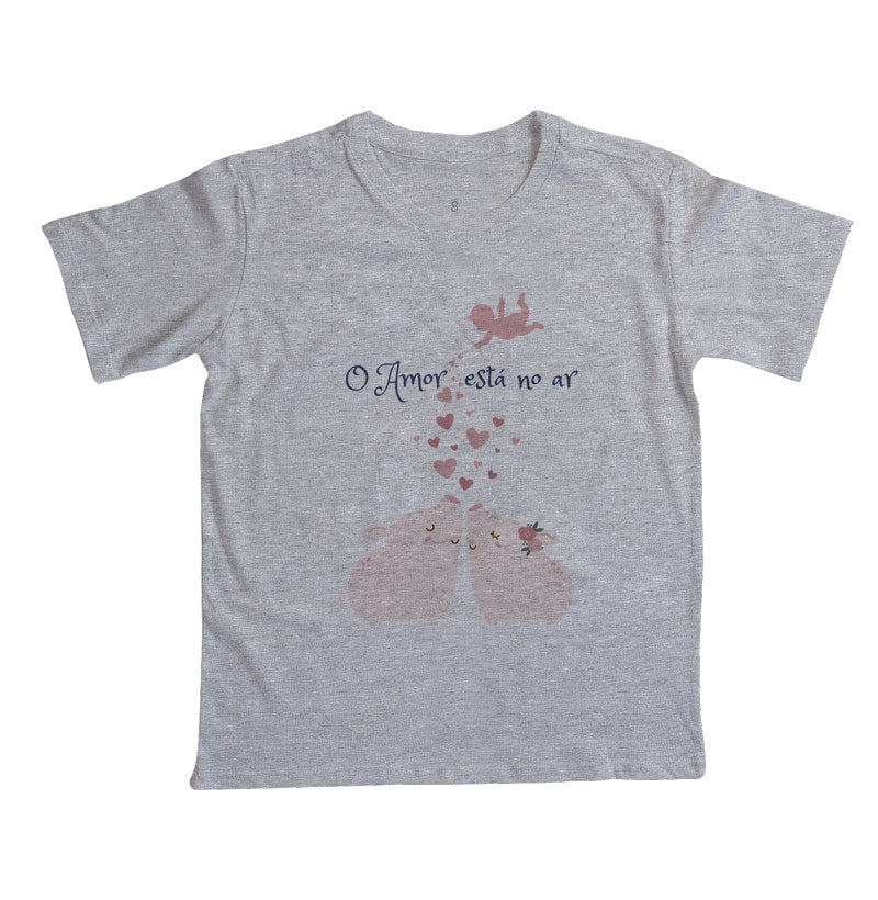 Camiseta O amor está no ar