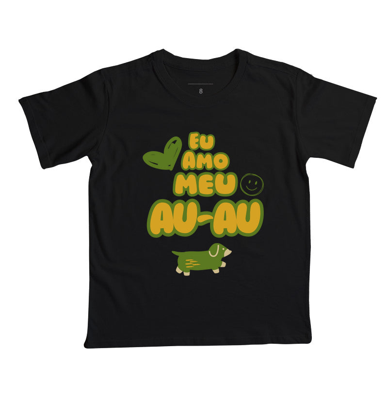 Camiseta Eu amo meu au-au