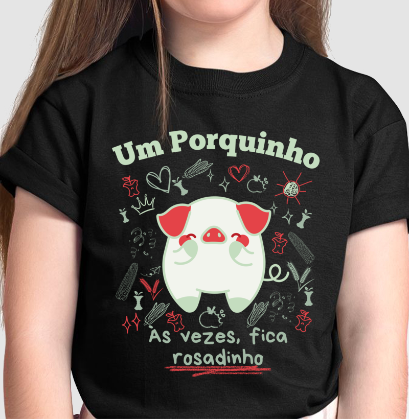 Camiseta Um Porquinho