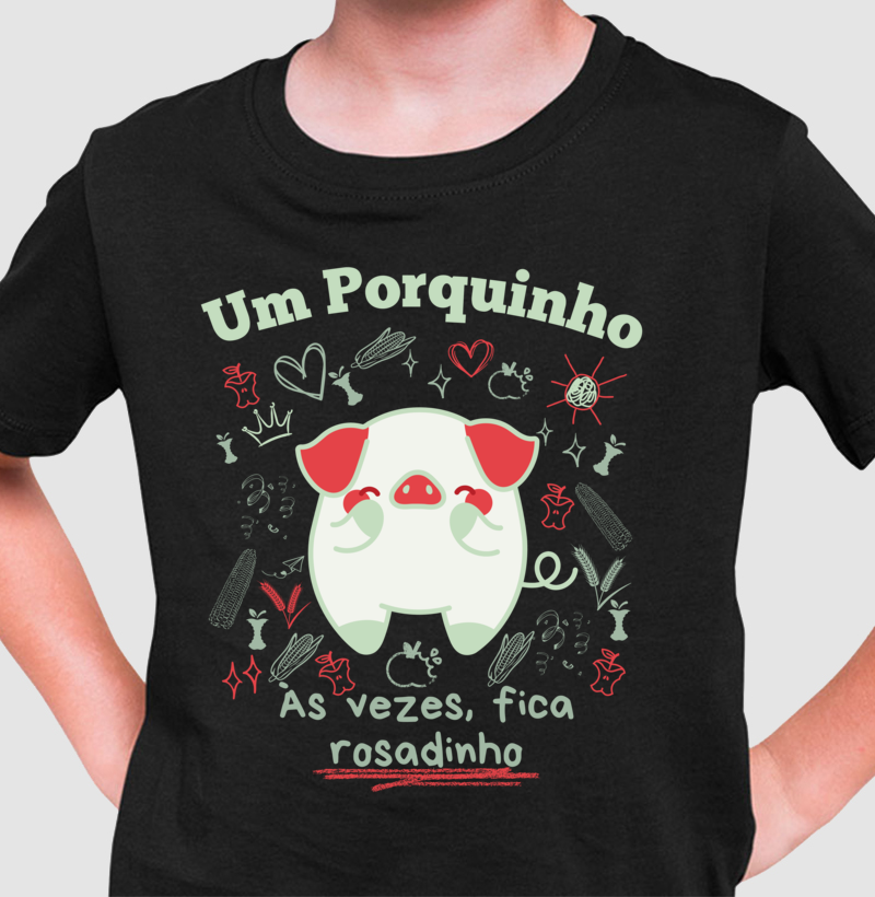 Camiseta Um Porquinho