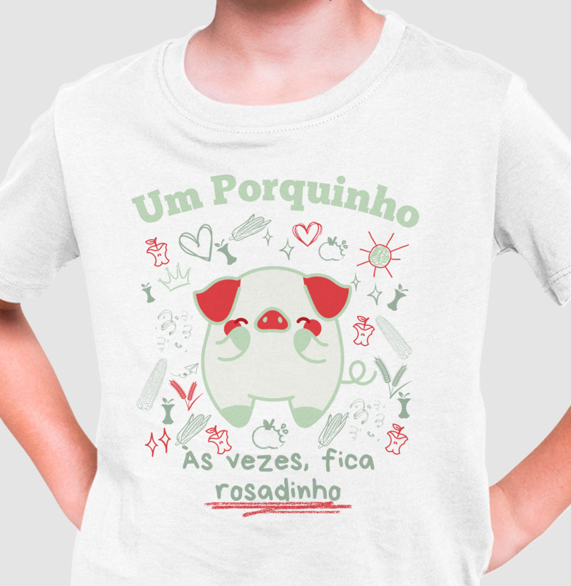 Camiseta Um Porquinho