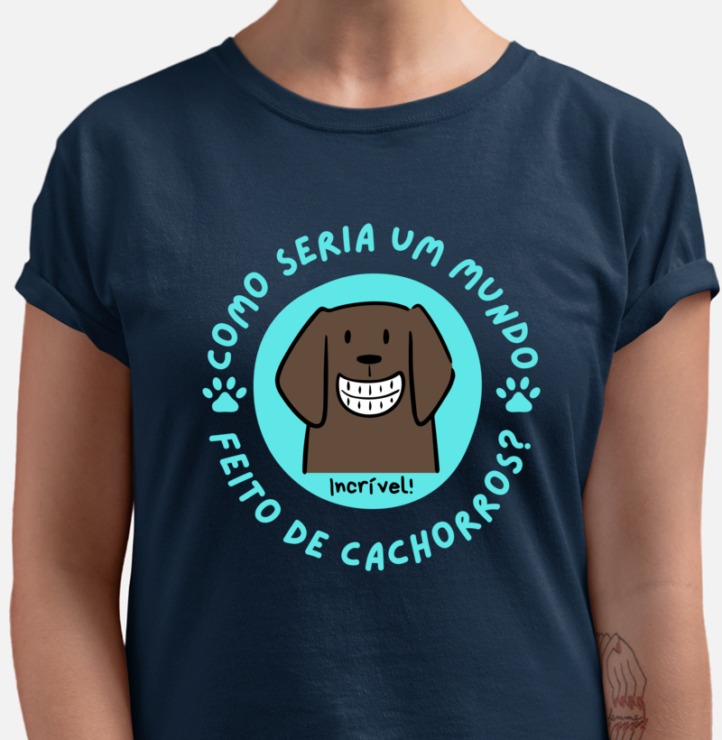 Camiseta Mundo incrível