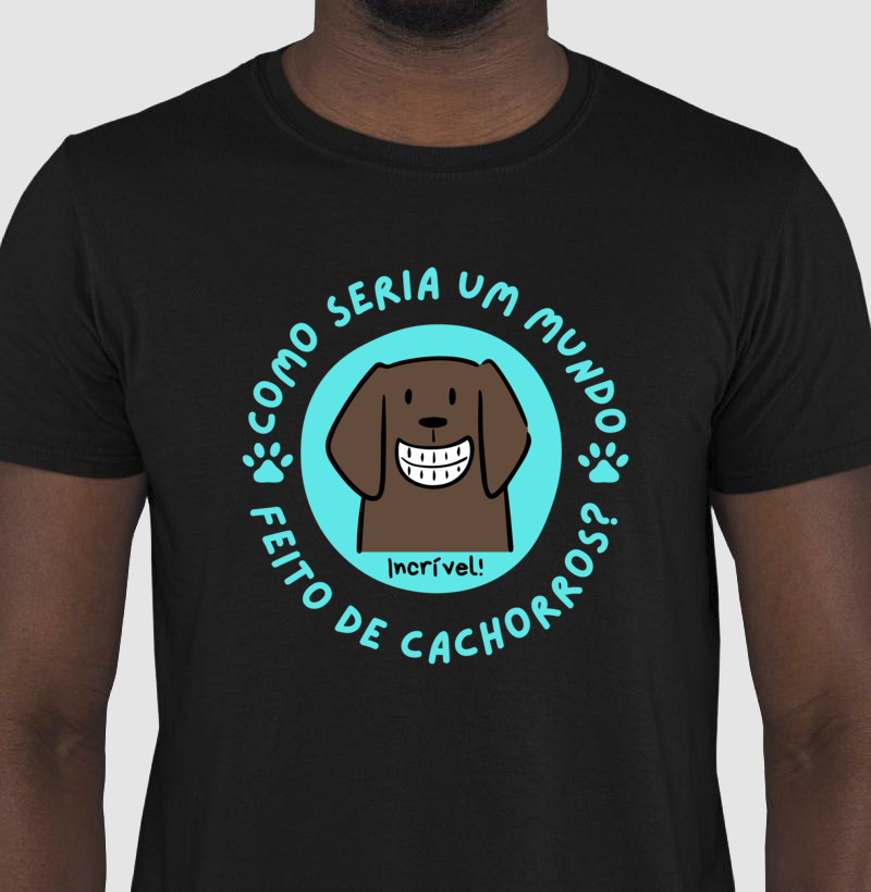 Camiseta Mundo incrível