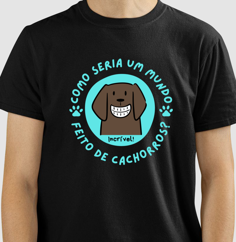Camiseta Mundo incrível