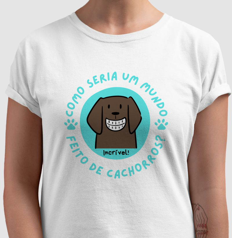 Camiseta Mundo incrível