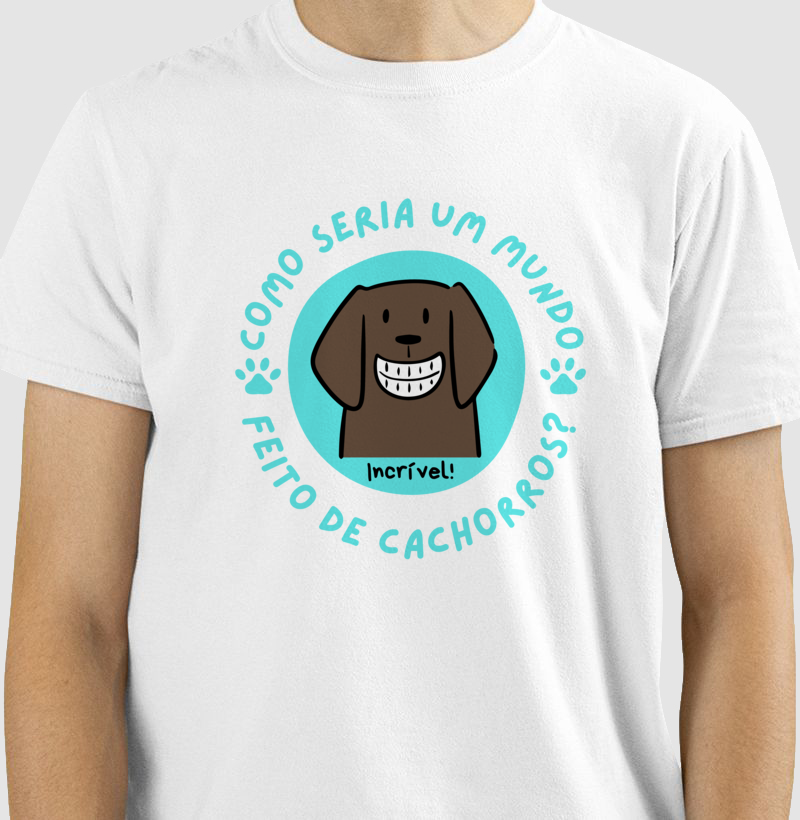 Camiseta Mundo incrível