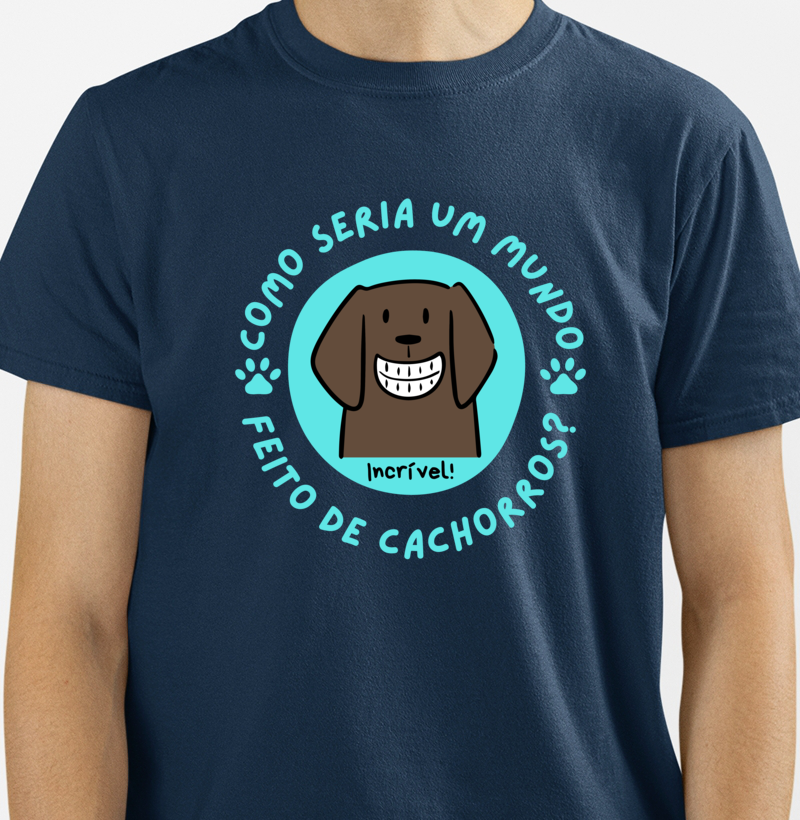 Camiseta Mundo incrível