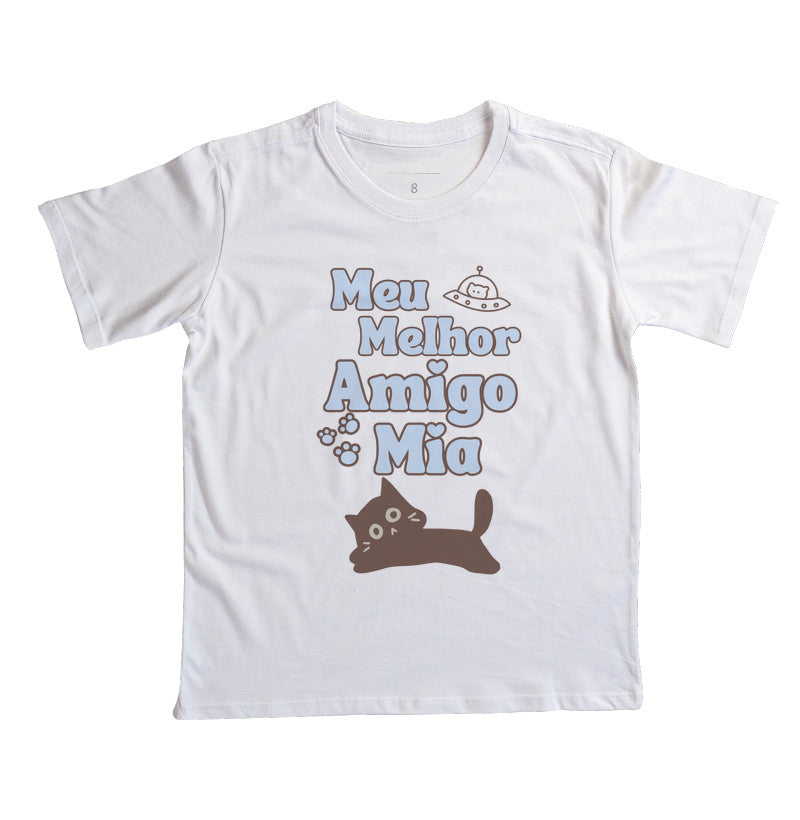 Camiseta Meu melhor amigo mia
