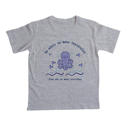 Camiseta Eu adoro os meus Tentáculos