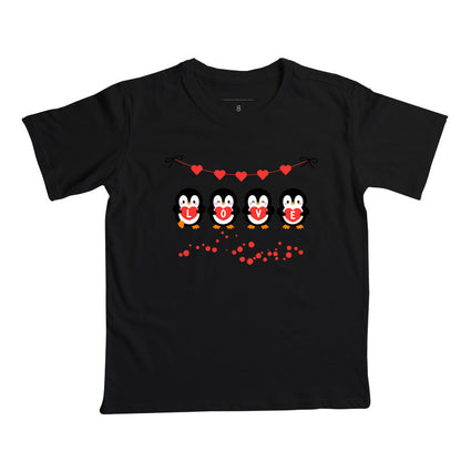 Camiseta Pinguins amorosos